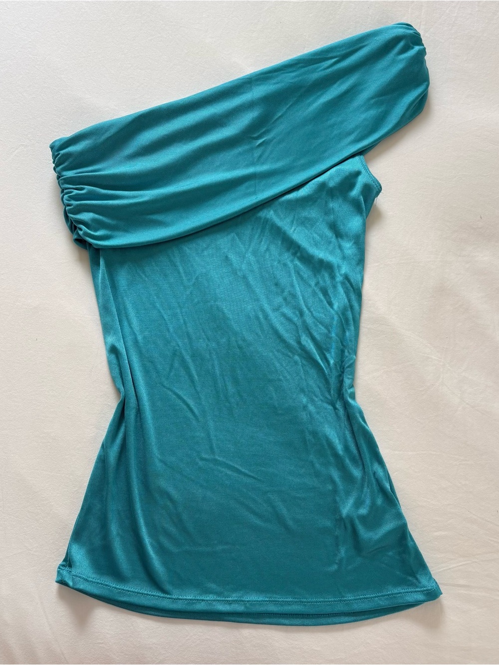 One-Shoulder Teal Women’s top